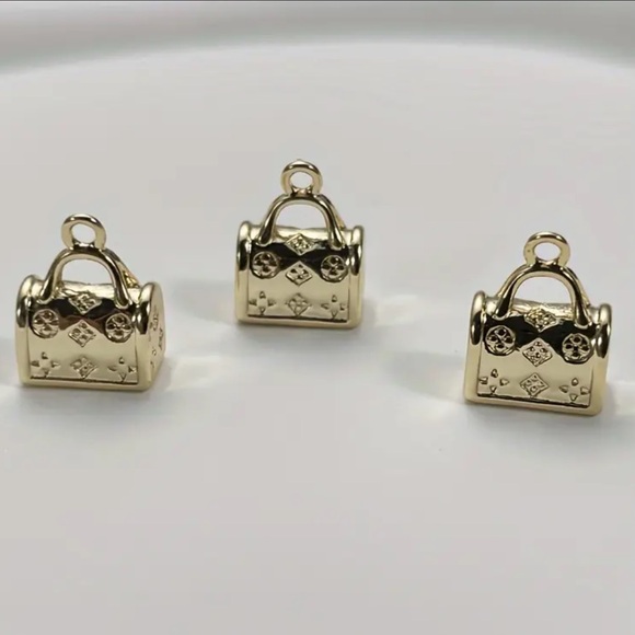 LV Luxury Designer Handbag Copper Handbag Charm Louis Vuitton Pendant NEW - Picture 6 of 11